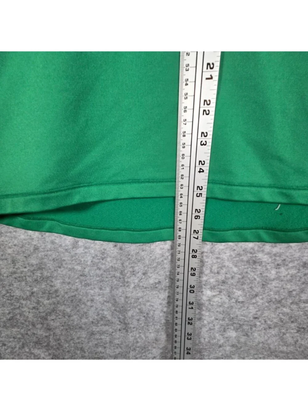 Under Armour Notre Dame Fighting Irish 1/4 Zip Pullover Green Size L - Picture 5 of 9